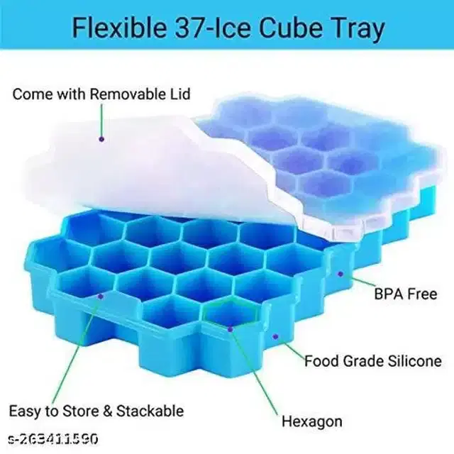Ice Cube Tray, Blue