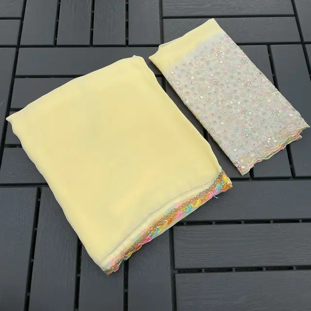 Silk Woven Design Saree for Women, Yellow (6.3 m)