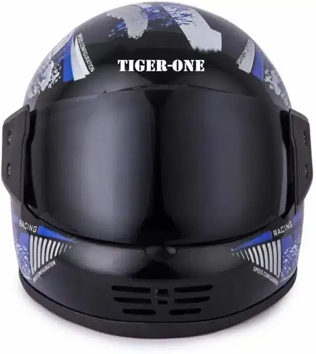 Full Face Bike Helmet for Men & Women, Black, M