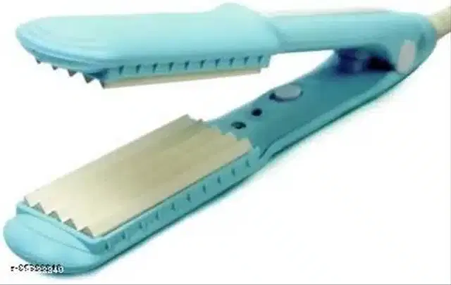 Plastic Hair Straightener, Sky Blue, 50 W