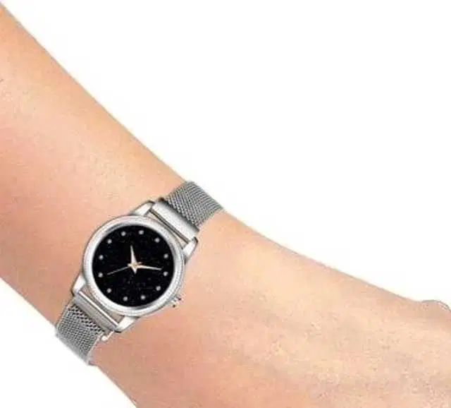 Analog Watch For Womens (Silver) (WS-256)