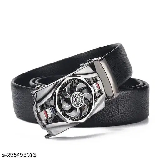 Leather Belt for Men (Multicolor, 28)