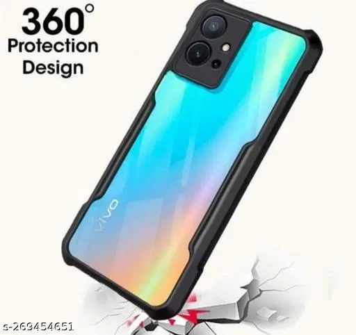 Thermoplastic Polyurethane Mobile Cover for Vivo T1 5G / Vivo Y75 5G/iQOO Z6 5G, Multicolor