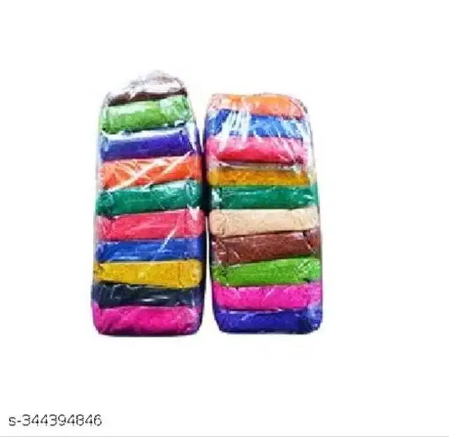 Rangoli Colors Pouch, Multicolor, Pack of 24