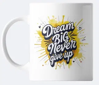 Ceramic Gifting Mug, White, 330 ml