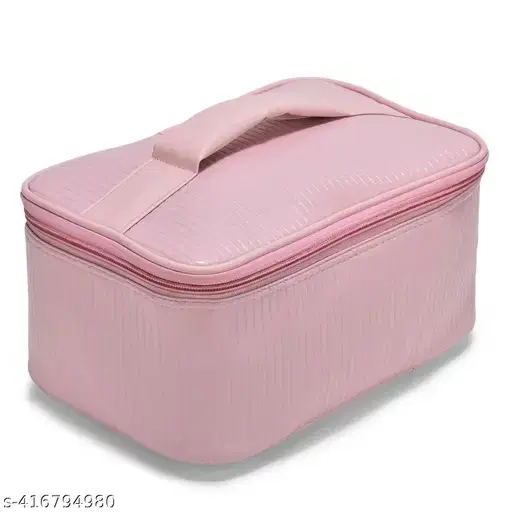 Astute Makeup Pouch, Pink, Pack Of 1