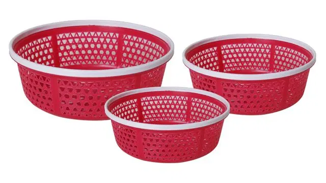 Princeware Double Tone Bowl, Set of 3, Assorted