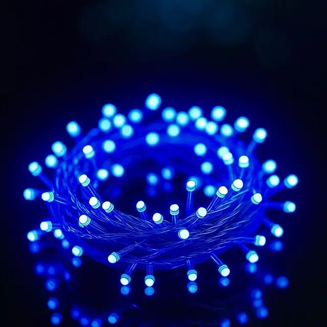 Mprow High Glow 10 Meter 34 Led's String Light, Blue