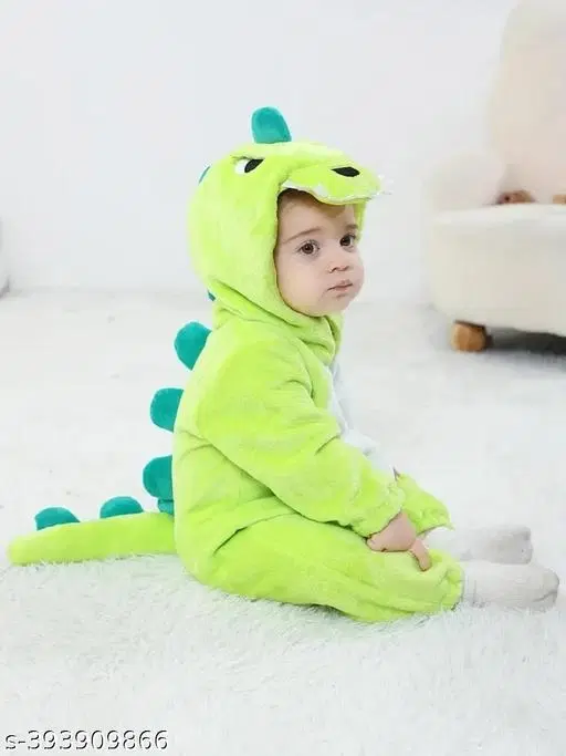 Polycotton Costume Rompers for Kids (Multicolor, 6-12 Months)