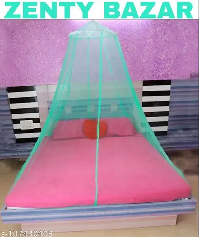 Mosquito Net for Home, Green, 6.5x6.5 feet