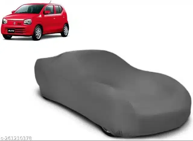 Taffeta Waterproof Car Cover for Maruti Suzuki Alto, Multicolor
