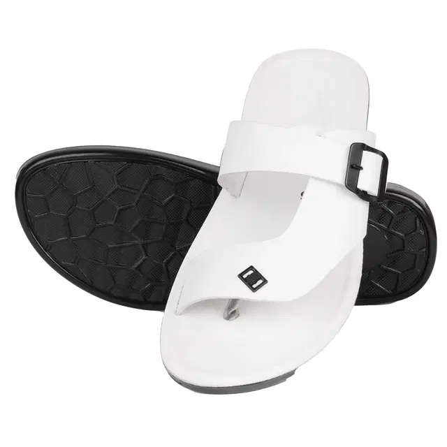 Slipper For Men, White (6)