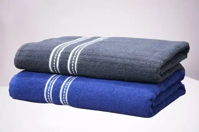 Bath Towel, 27x54 inches, Pack of 2, Multicolor