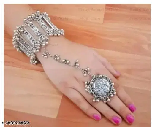 Fashionable Oxidised Bangle Cuff