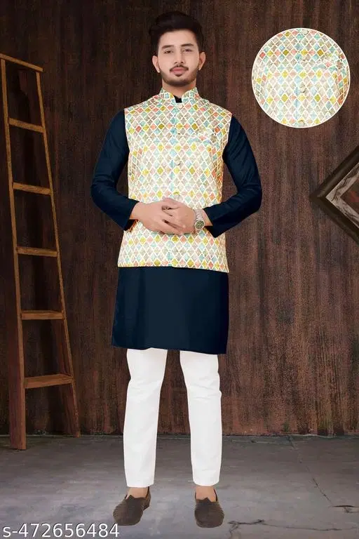 Solid Koti Set for Men (M)