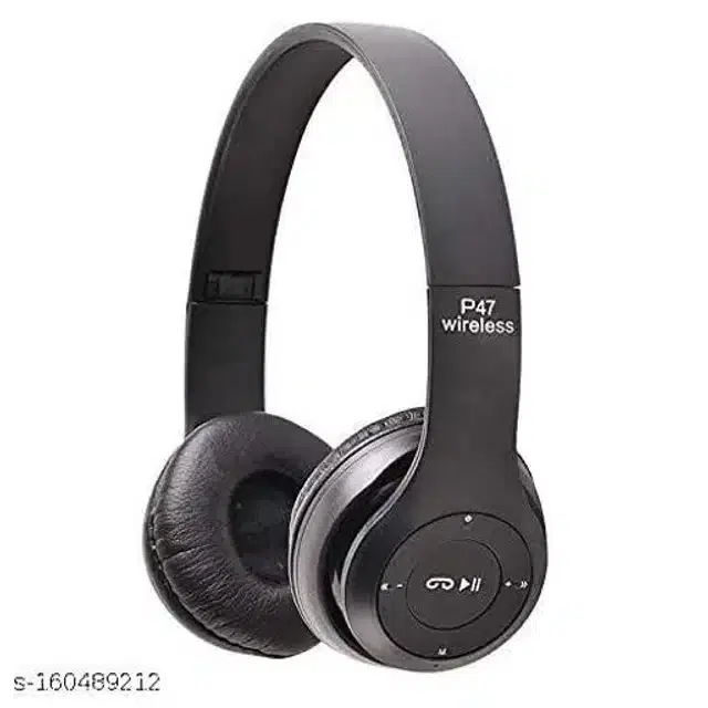 Wireless Bluetooth Headphones, Black