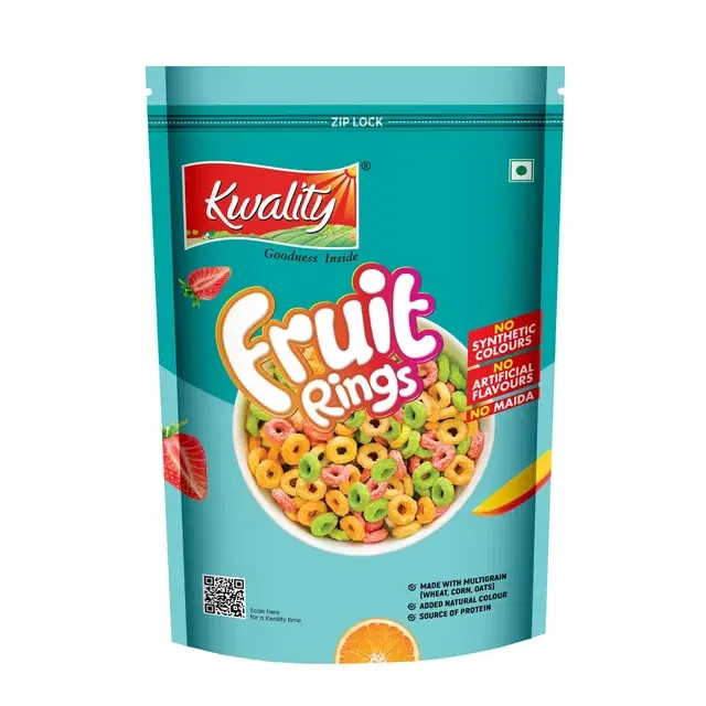 Kwality Fruit Rings 375 g