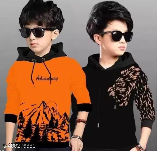 Cotton Clothing Set for Boys, Multicolour, Pack of 2 (2-3 Years)