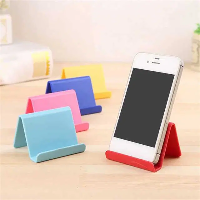 MN Enterprises Portable Small Desktop Plastic Mobile Holder, Pack Of 1, Assorted, MNE-1