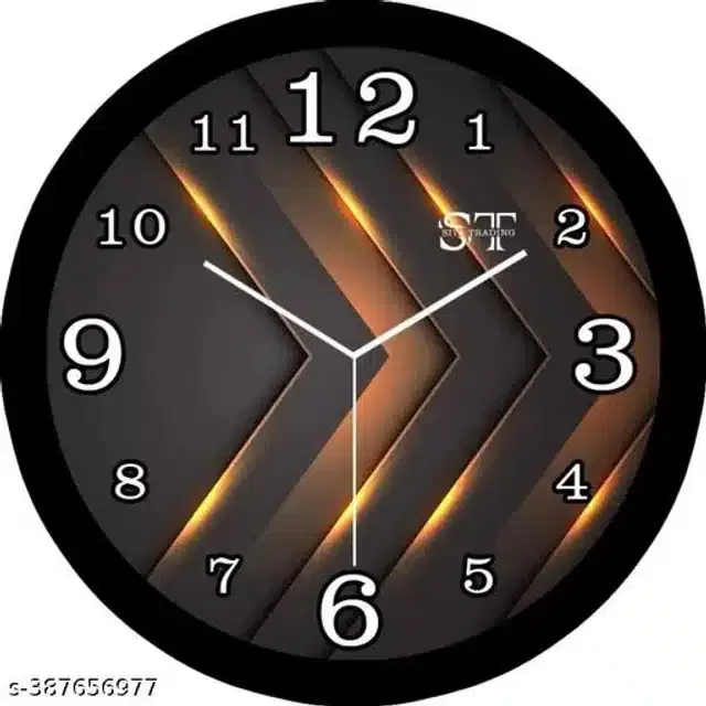 Analog Wall Clock for Home, Multicolor