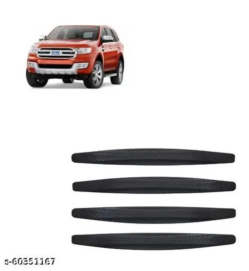 Plastic Car Bumper Protector, Multicolor, Pack of 4