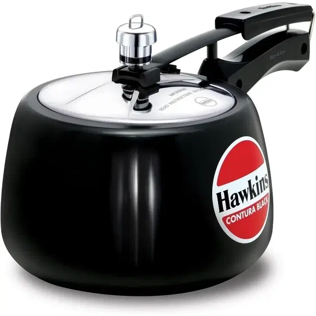 Hawkins Contura Black 3 L Pressure Cooker