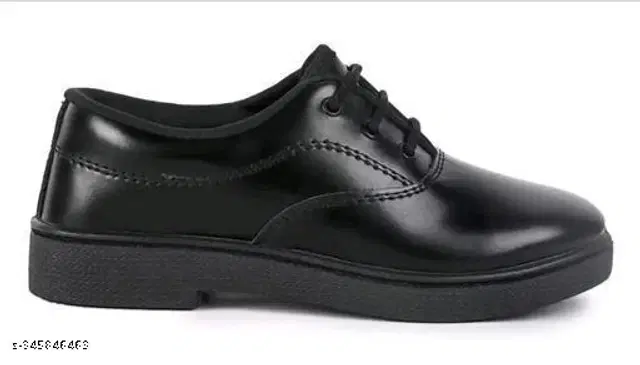 School Shoes for Boys (Black, 5-6 Years)