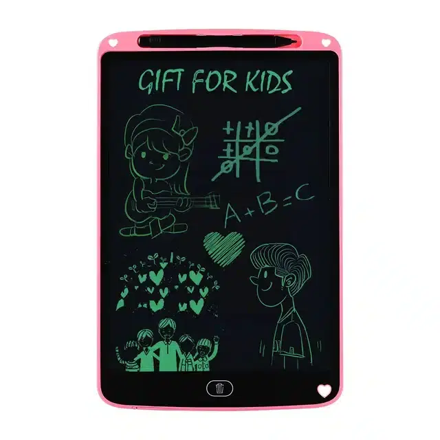 LCD Writing Pad for Kids, Pink, 8.5 Inches