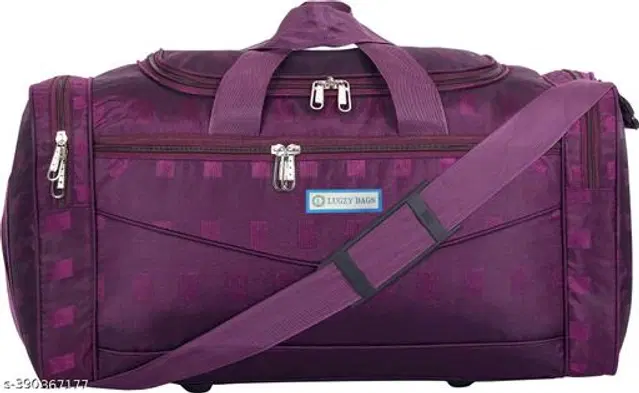 Polyester Duffel Bags, Purple