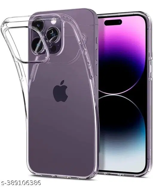 Silicone Mobile Cover for iPhone 14 Pro, Multicolor