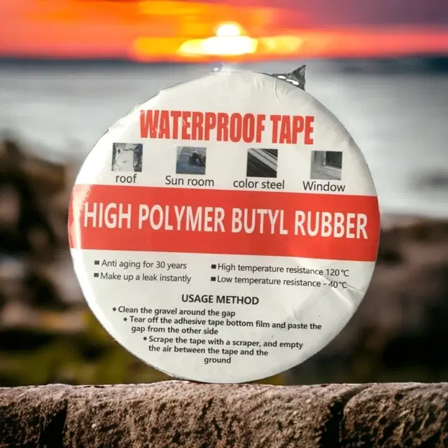 Aluminium Single Sided Self Adhesive Tape, Silver, 5 m