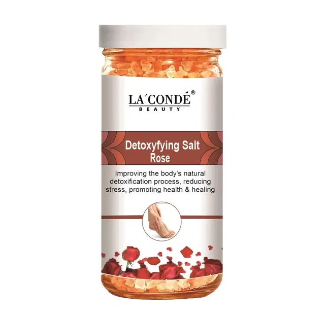 La'Conde Detoxifying Rose Bath Salt Crystal, 200 g