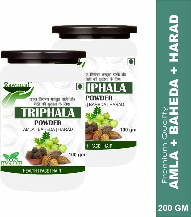 Pure Ayurvedic Triphala Churna Powder, 100 g, Pack of 2