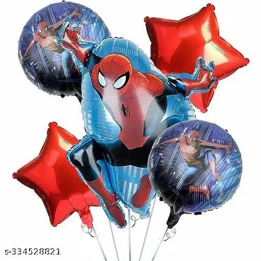 4 Pcs Balloons Decoration Kit, Multicolour, Set of 1
