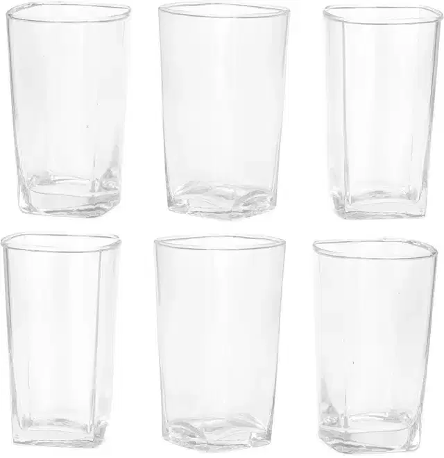 Liquor cum Cocktail Glasses, Transparent, 350 ml, Pack of 6