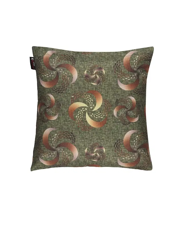 Cotton Cushion Cover, Multicolor, 16x16 inches