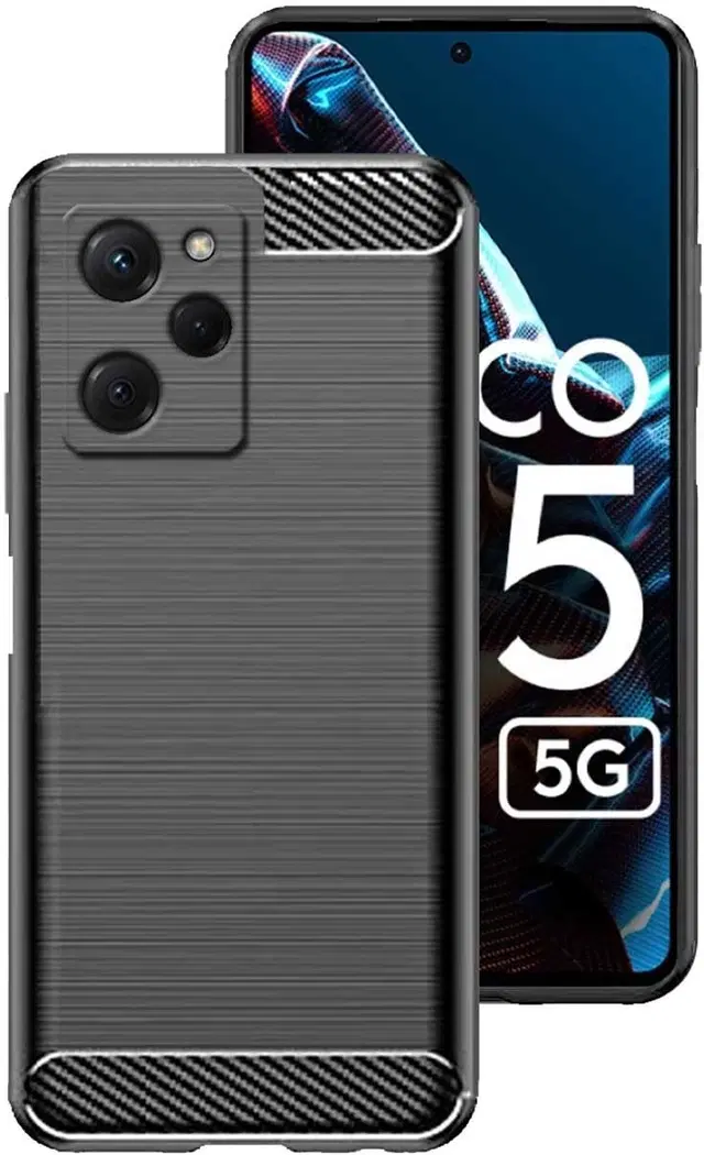 Tecno Spark 10 Pro Rubber Mobile Cover, Black