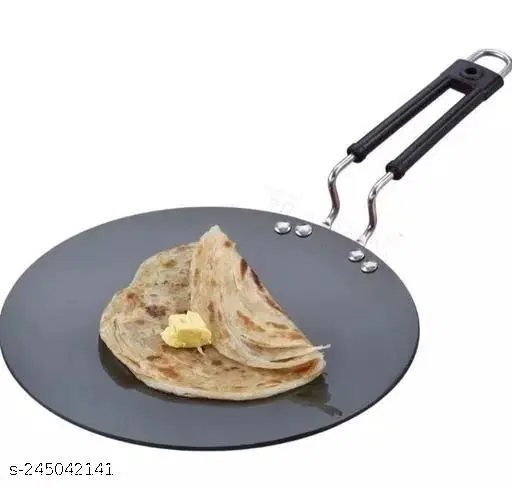 Cast Iron Tawa, Black