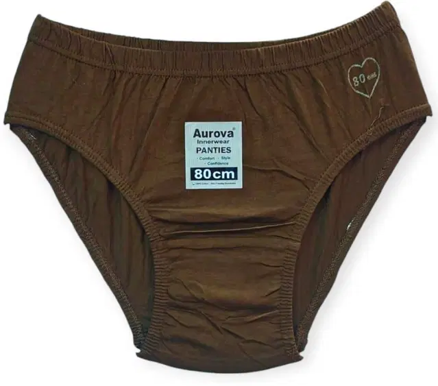 Cotton Blend Briefs for Women, Multicolour (3XL)