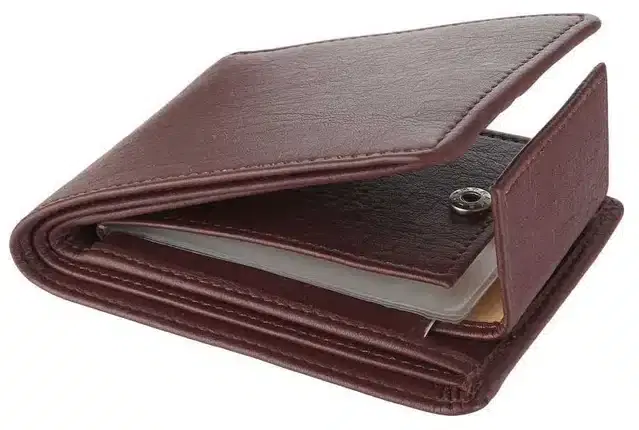 Synthetic Wallet for Men (Brown)