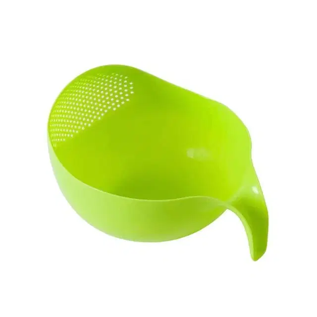 Plastic Food Strainer with Handle, Assorted
