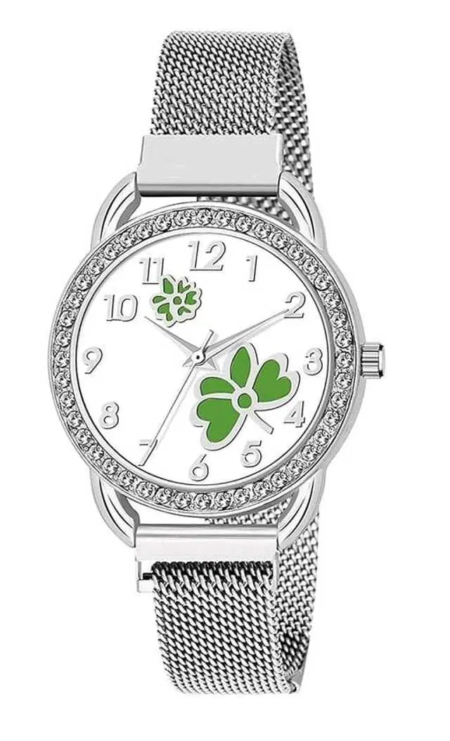 Analog Watch For Womens (Silver) (WS-280)