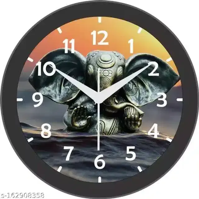 Wall Clock for Home, Multicolor, 10"
