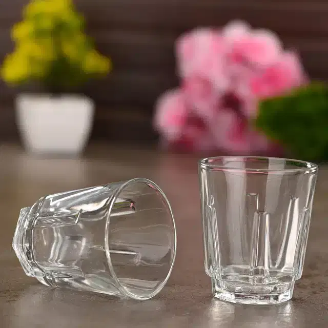 Fancy Water & Wine Glass, 200 ml, Pack of 2