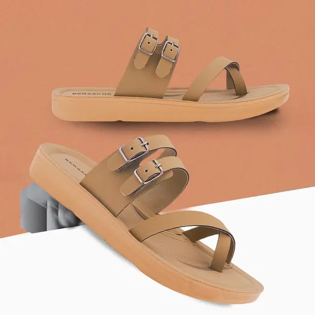 Slipper For Women, Beige (5)