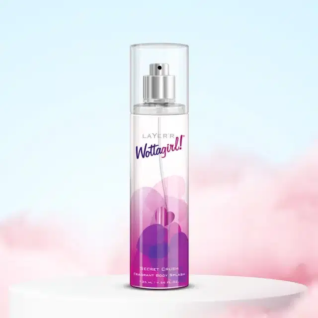 LAYER'R Wottagirl Secret Crush Perfume for Women, 135 ml