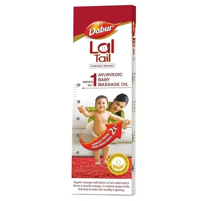 Dabur Lal Ayurvedic Baby Massage Oil 500 ml
