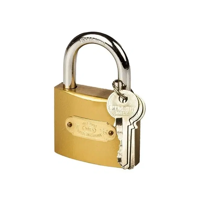Heavy Duty 16 mm Padlock With 2 Keys, Pack of 1