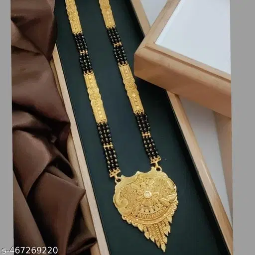 Big Pendant Mangalsutra Gold Free Size for Women