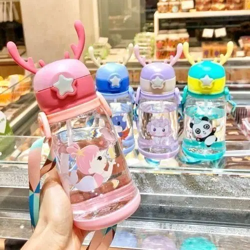 Plastic Water Bottles for Kids,Multicolour